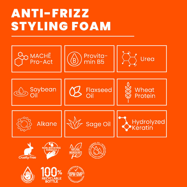 Anti-Frizz Styling Foam